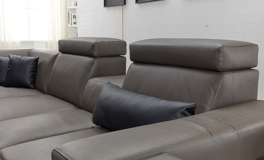 Lumere - U Leather Sofa Lounge Set